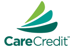 CareCredit logo for dental financing and monthly payment options at Michels & Gauquie Cosmetic & Family Dentistry in Greenville NC
